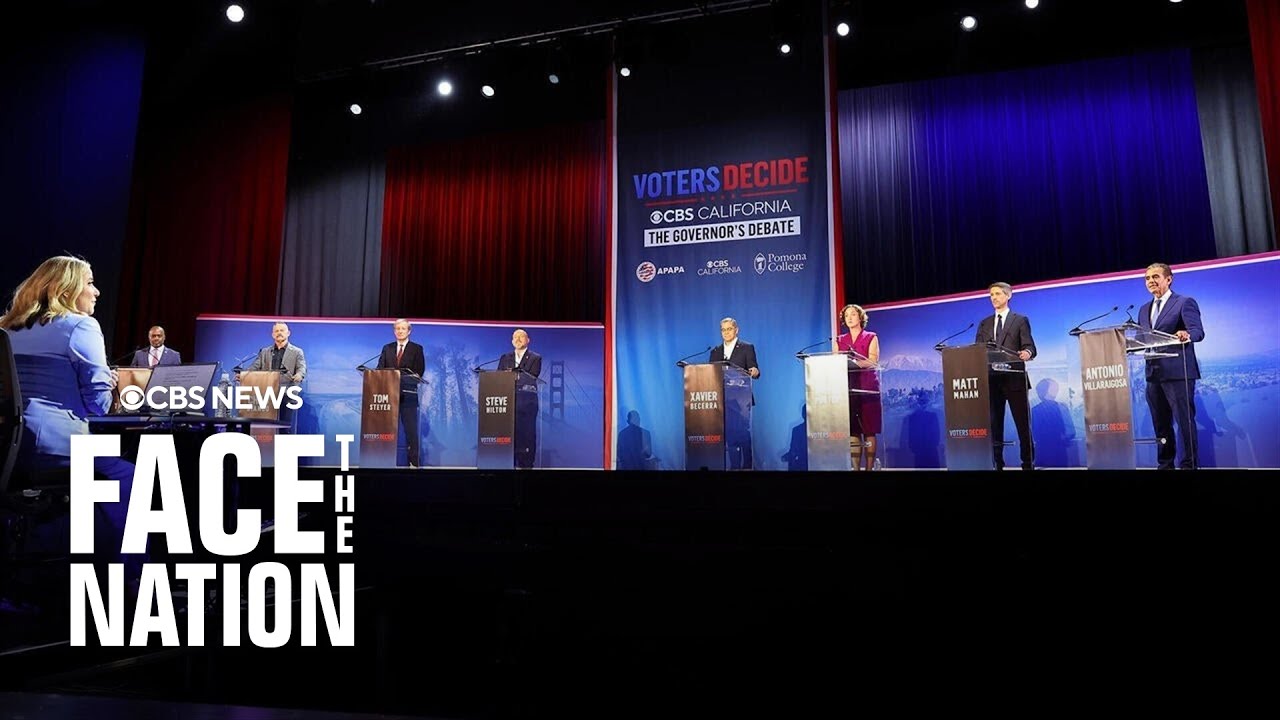 Candidates for California governor face off in CBS debate: Key moments