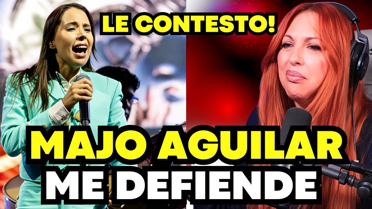 MAJO AGUILAR ME ENVÍA IMPORTANTE MENSAJE Y LE RESPONDO! |Vocal coach reaction & analysis