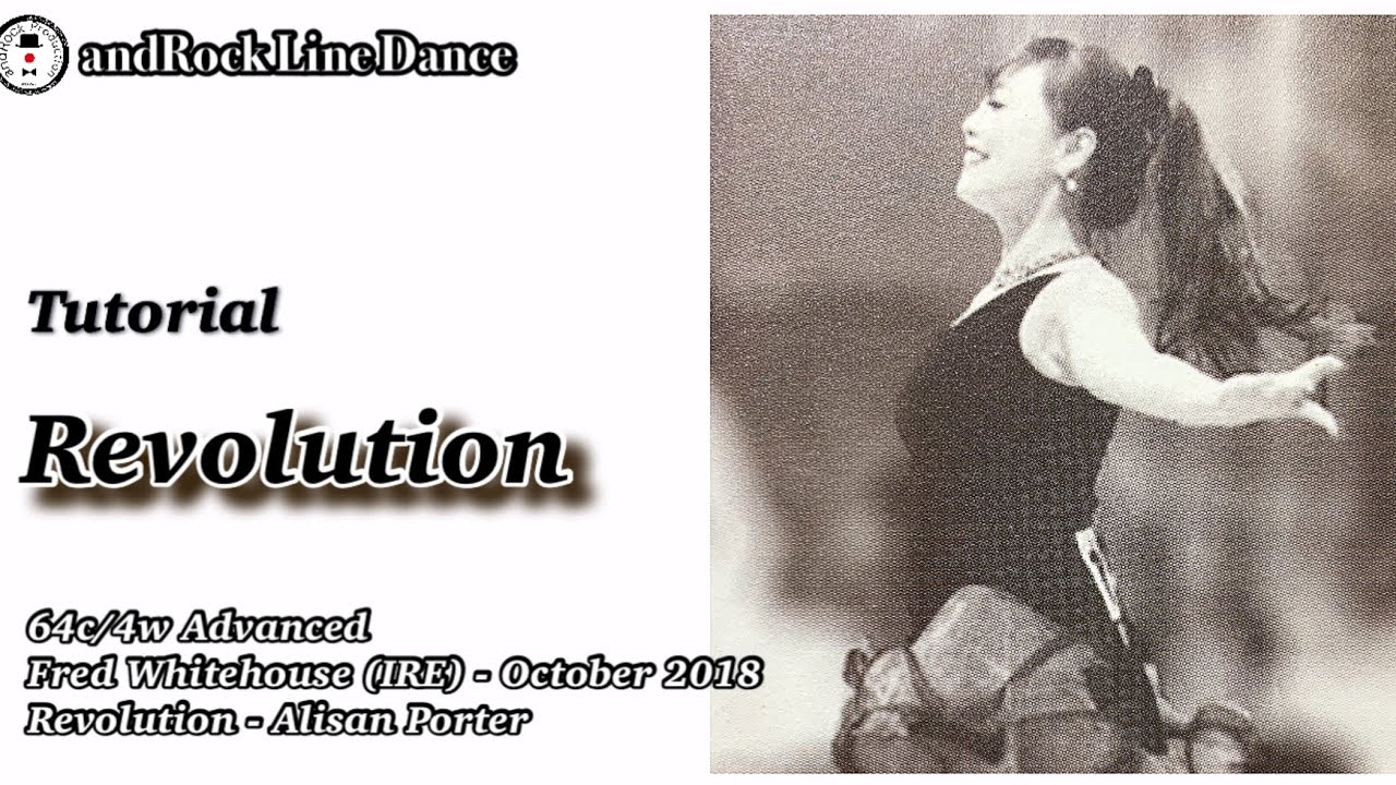 Revolution Line Dance(Advanced) - Tutorial / 앤드락라인댄스 / 민라인댄스코리아고양일산지부