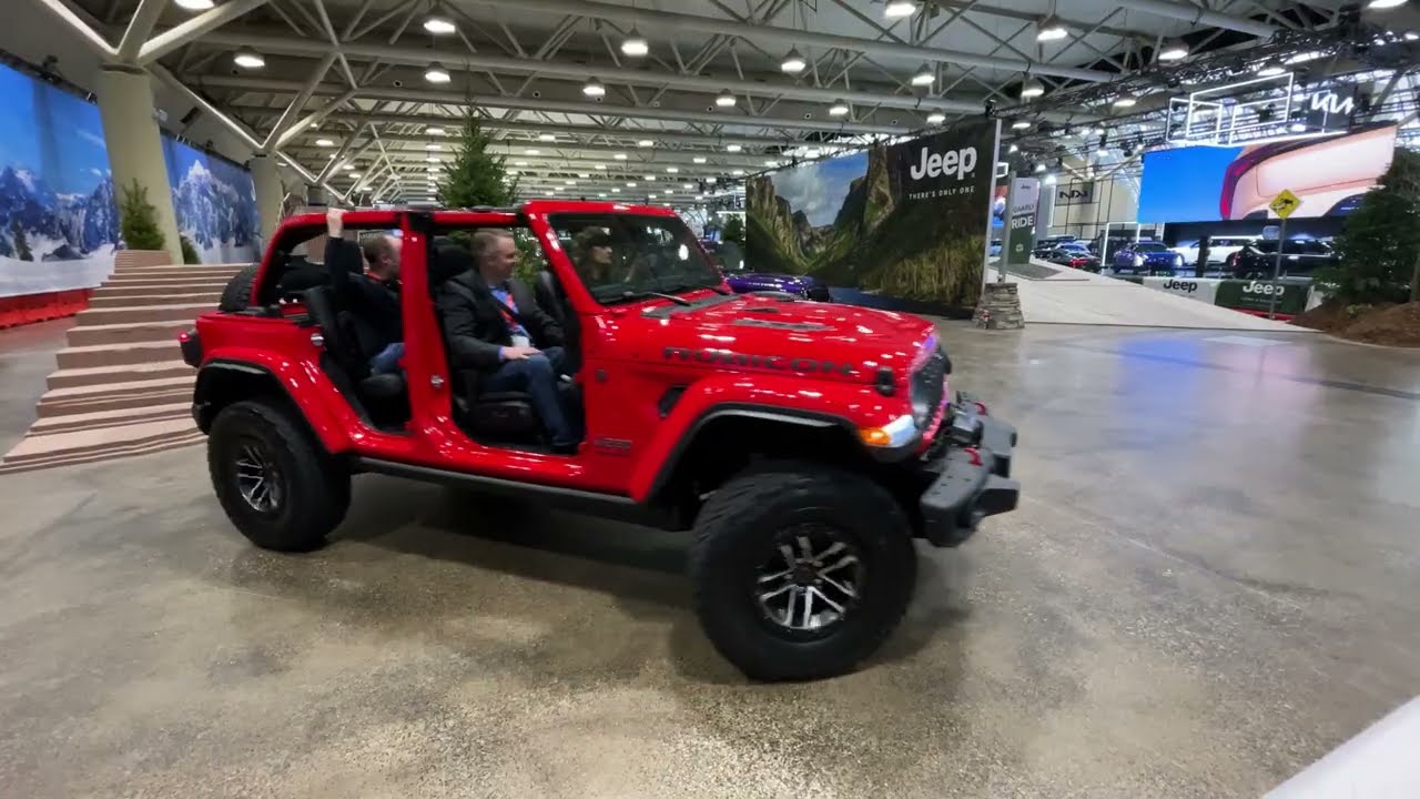 Media Day 2026 Jeep test drive at auto show 2026 