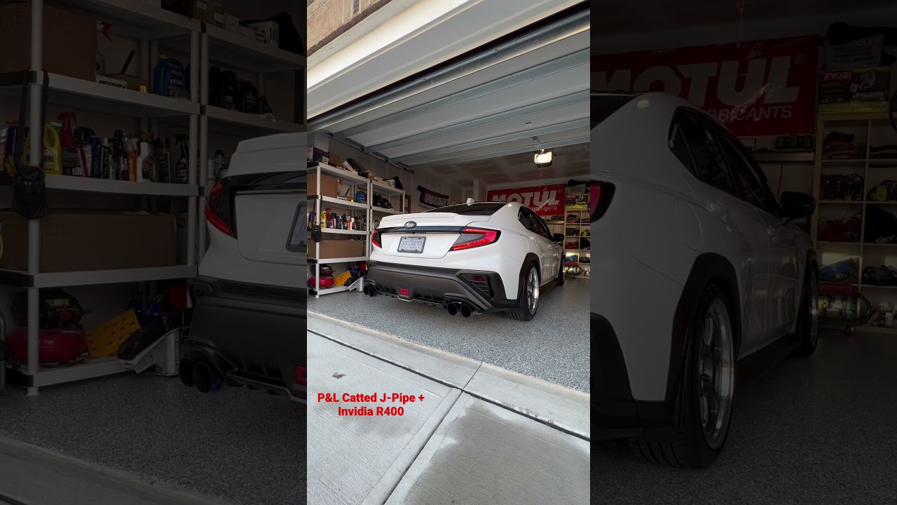 22+ WRX Turboback Exhaust Revs (P&L Catted JPipe + Invidia R400 