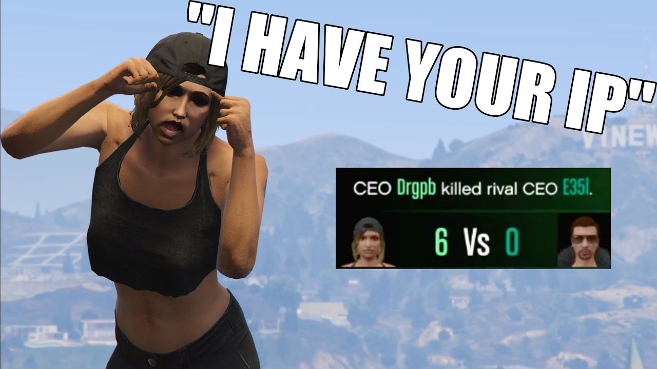 Забавный спор с разгневанным малышом с повреждённым мозгом | GTA ONLINE