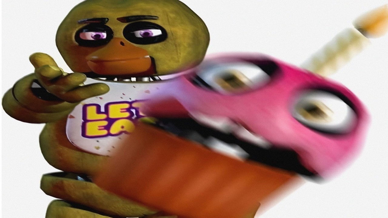 fnaf eternal nights but we get bored halfway through and play flee the facility instead