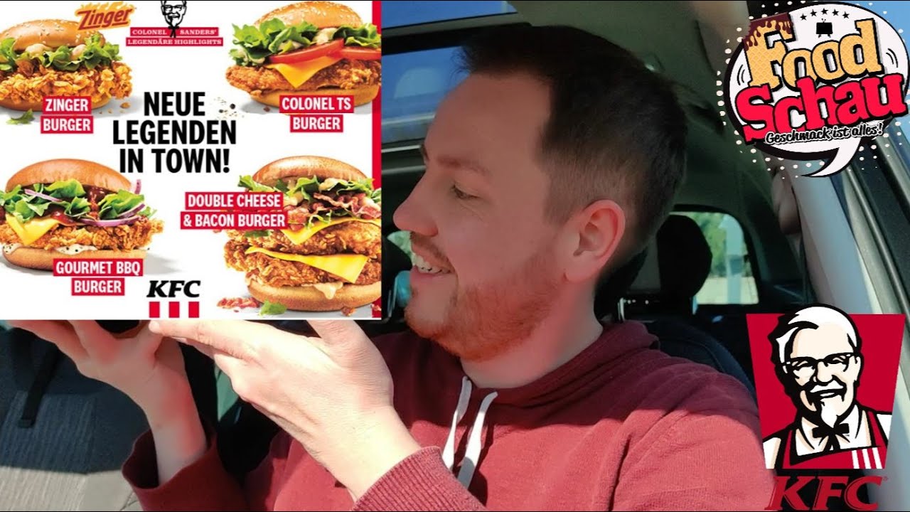 KFC: Vier neue legendär leckere Burger