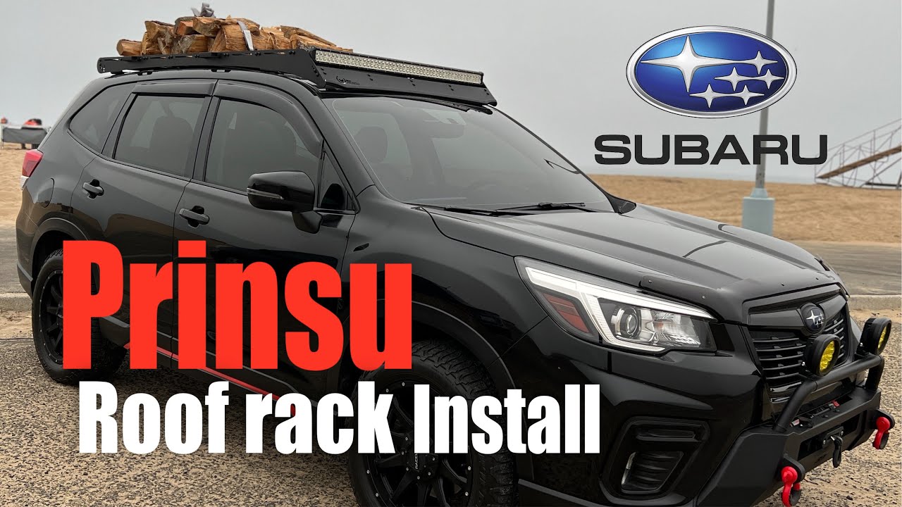 Prinsu Roof Rack Install On 2019 Subaru Forester