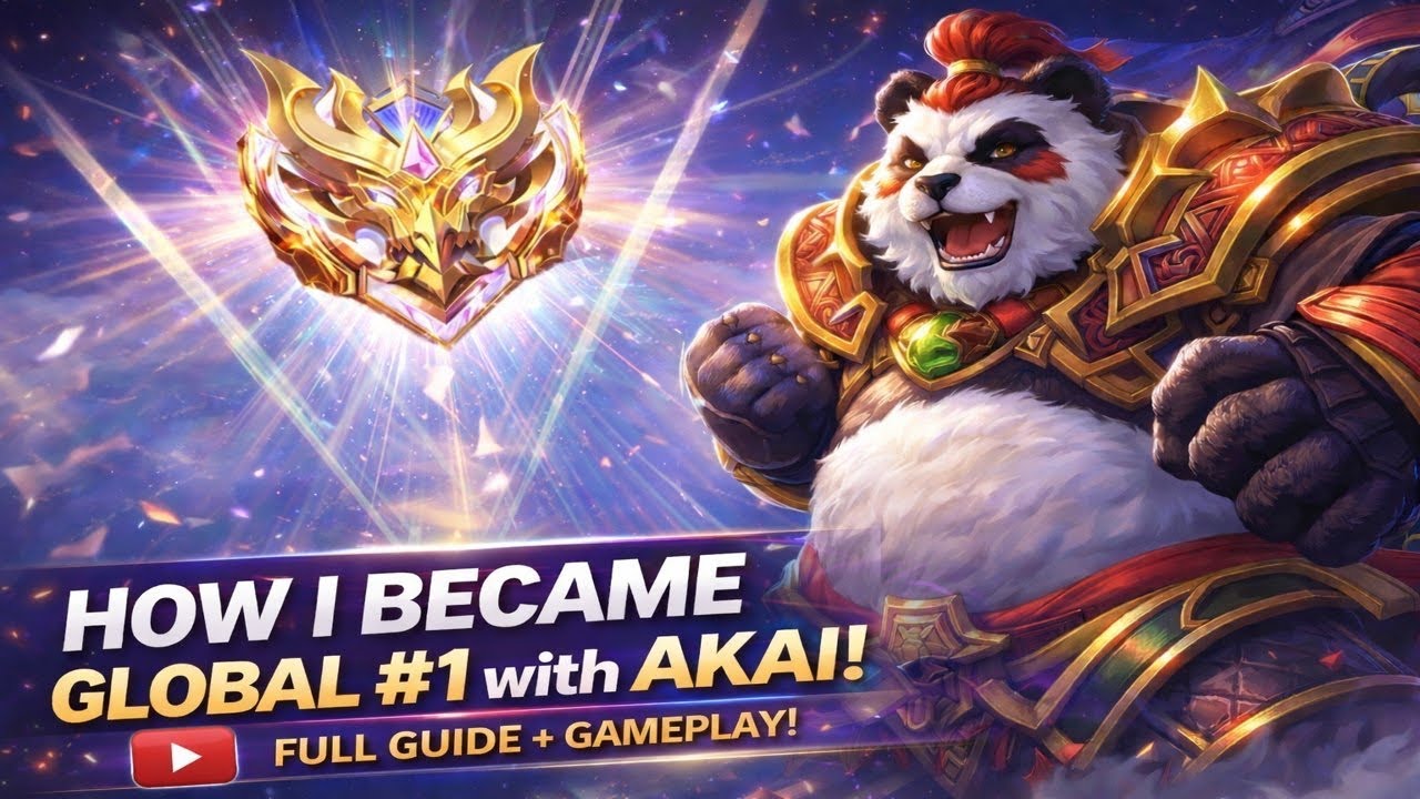 GLOBAL #1 Akai – Secrets, Builds & Winning Strategy! Mobile Legends 