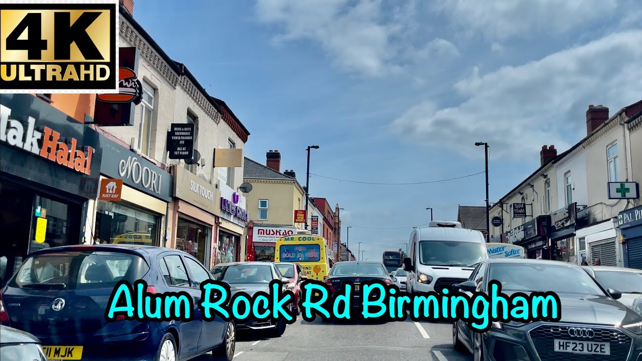 Driving around Alum Rock rd Saltley ward end Birmingham