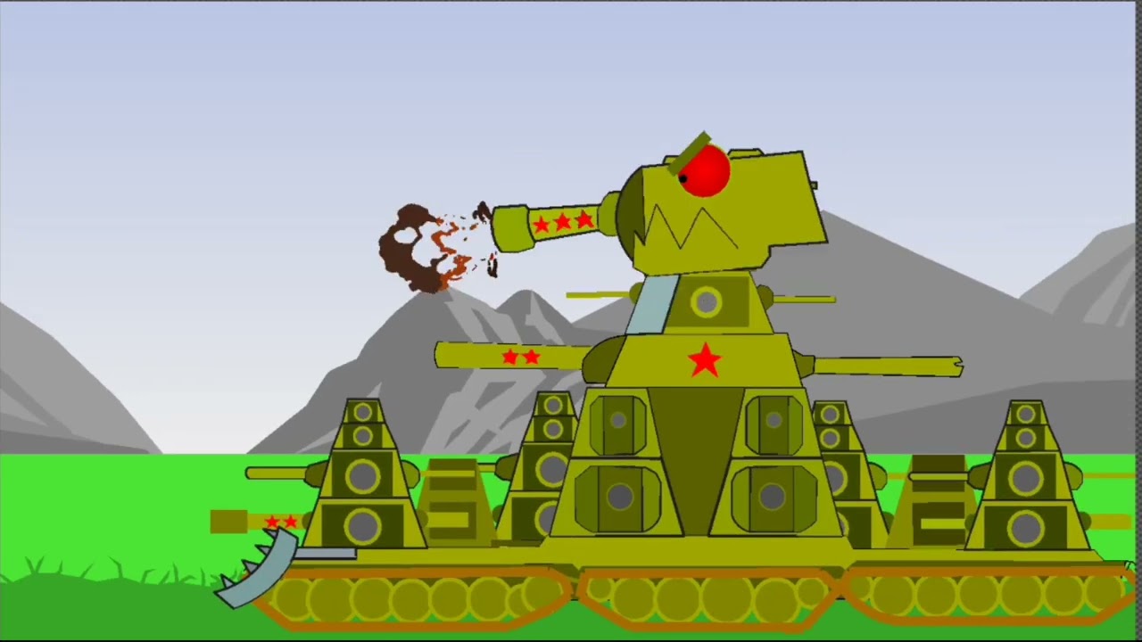 Rage And Revenge - Project Black Kv-6 Vs Kv-45 & Demon Ratte Kv-6 05 - Cartoon About Tanks 