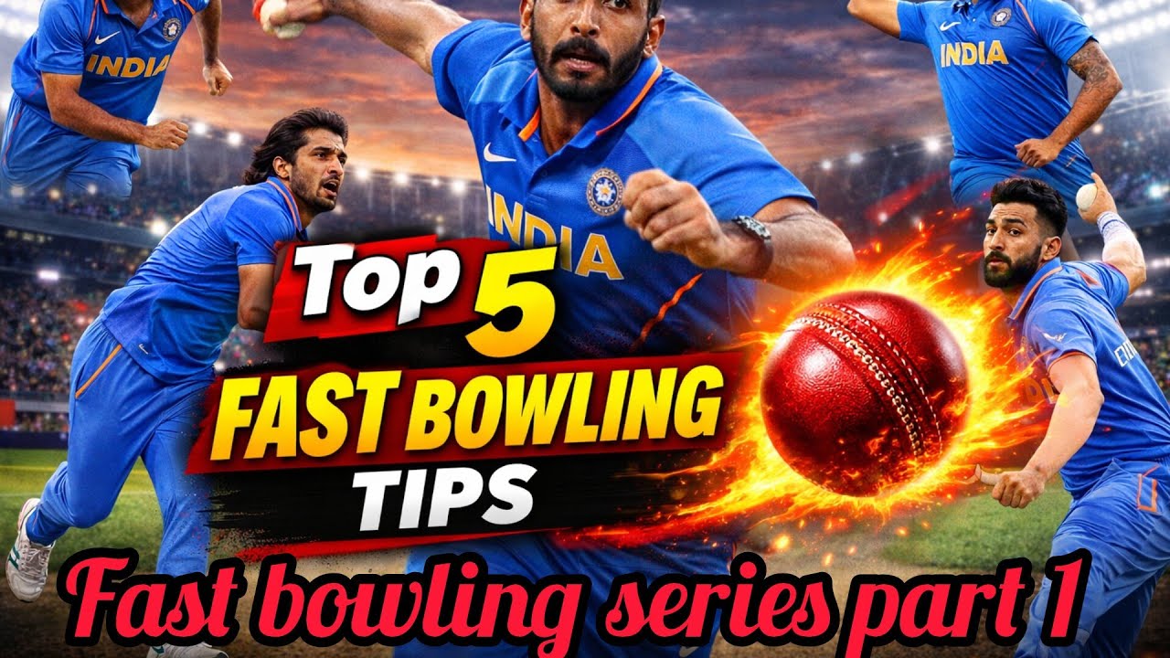 Top 5 Fast Bowling Tips| Fast Bowling Series part 1| Pro Bowler| Bharat Kumar cricket master class 