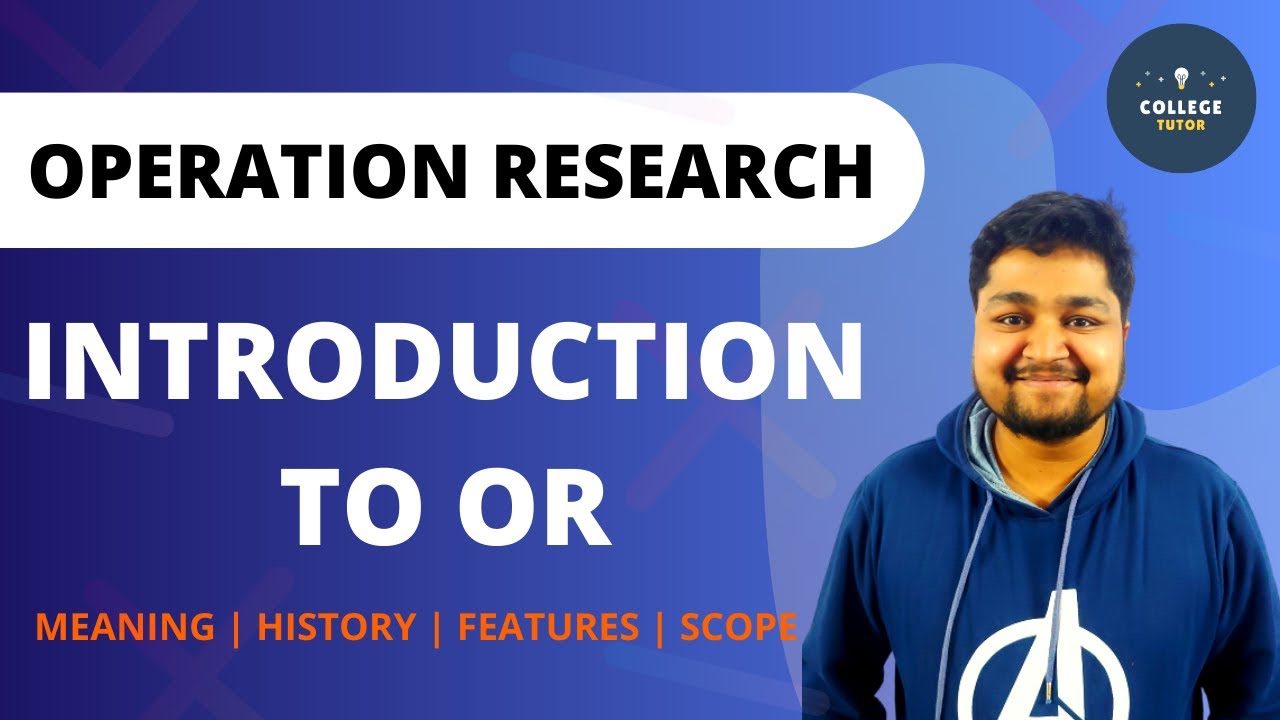 What is Operation Research? | Full Basics Explained for 2025 Semester Exams