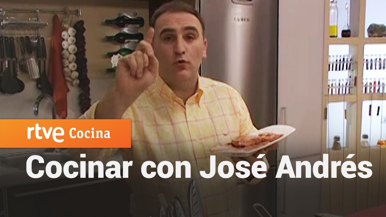 Secreto de cerdo con guarnición  - Vamos a cocinar con José Andrés | RTVE Cocina