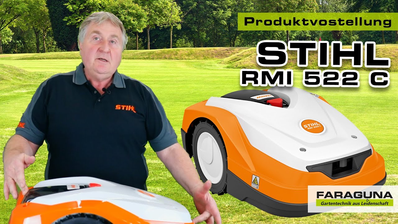 Produktvorstellung Mähroboter STIHL RMI 522C