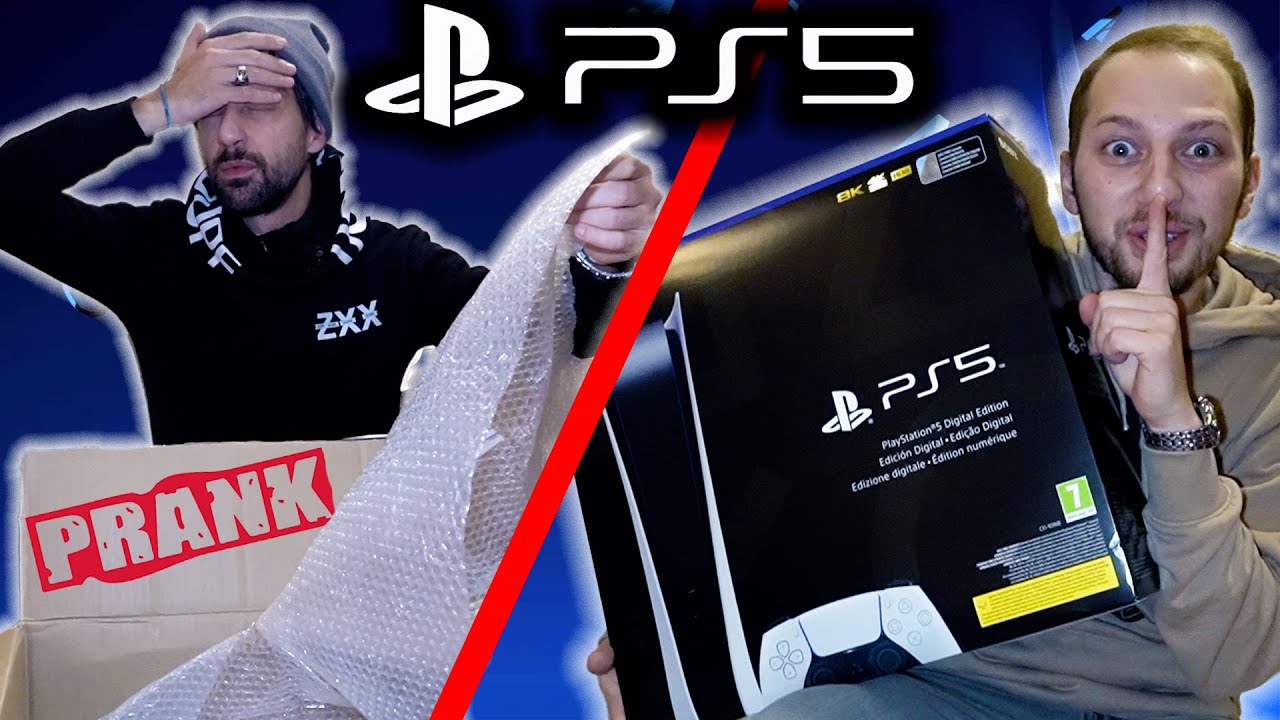 NASCONDO LA PS5 A PAOLO **PRANK**
