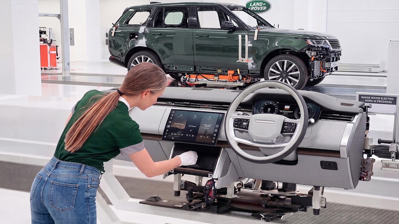 How They Build the Most Powerful Range Rover Ever Made &ndash; Production Line