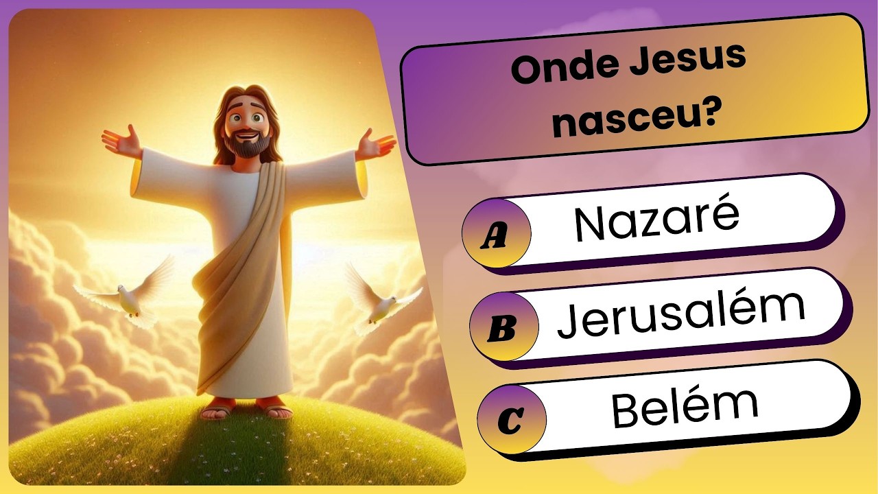 ⭐ 20 PERGUNTAS SOBRE A BÍBLIA | QUIZ BÍBLICO #quizbíblico