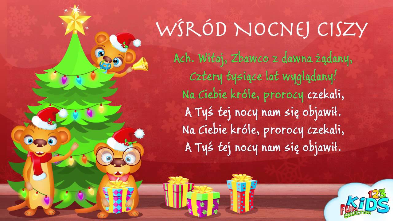 Wśród nocnej ciszy - Polskie Kolędy + tekst (karaoke)