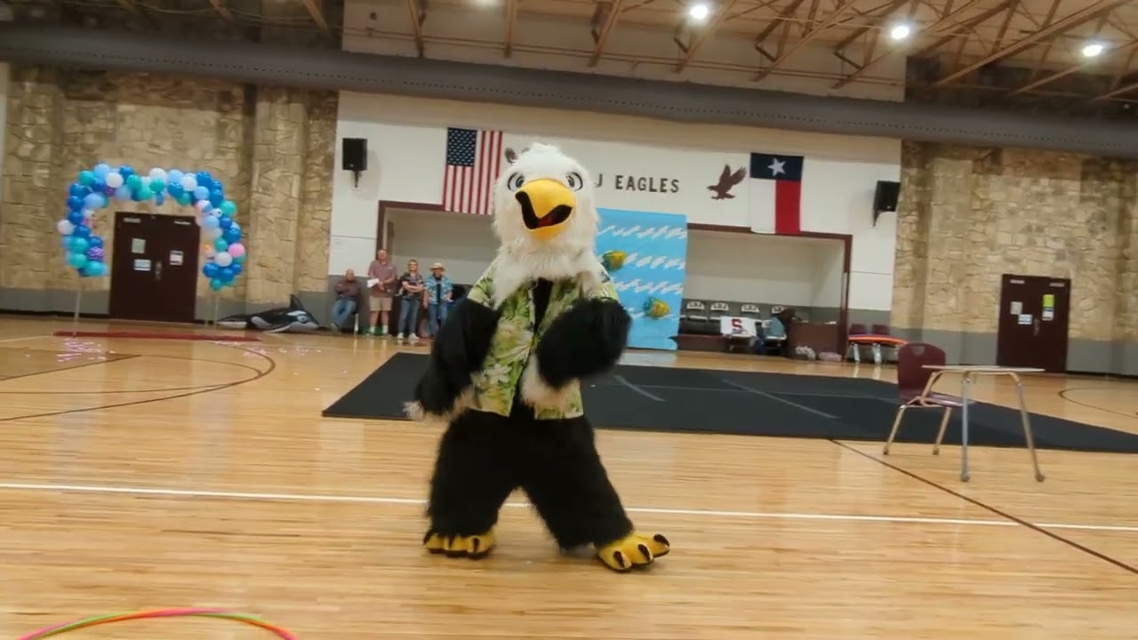mascot skit; luau dreaming