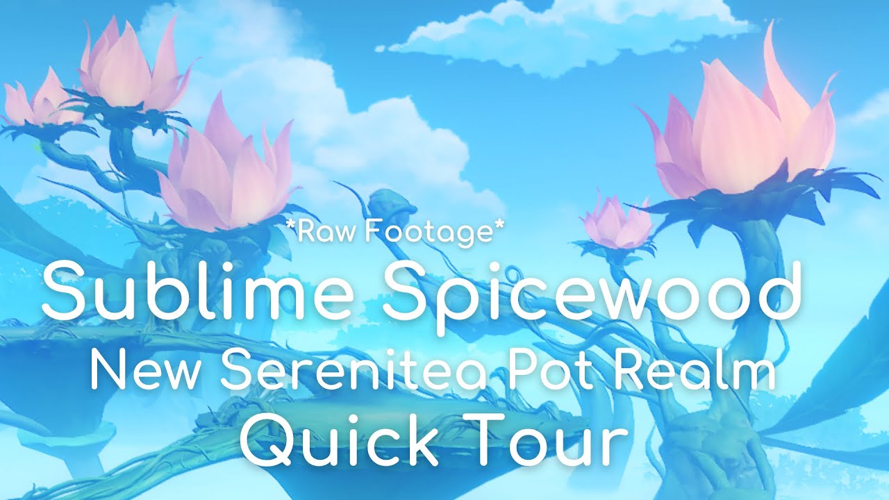 [Genshin Impact V3.2] Sublime Spicewood Quick Tour (Raw Footage) - Sumeru Realm Layout feat. Nahida