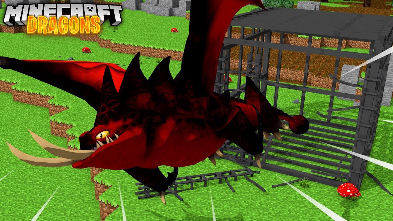 КОРОЛЕВА СМЕРТОХВАТКИ СБЕЖАЛА! — Minecraft Dragons