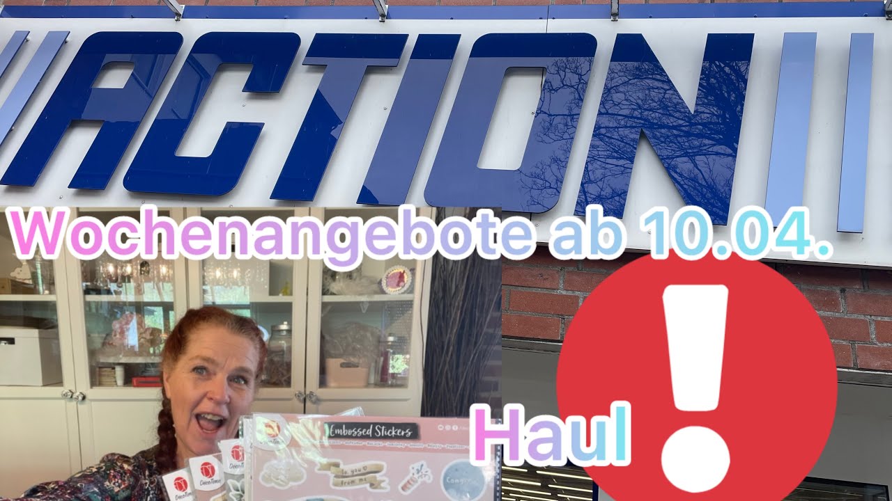Action Haul 💕 Liverundgang 🤩 Neuheiten 👍 Solarlampen 💕 tolle Muster 🤩 Wochenangebote ab 10.04.