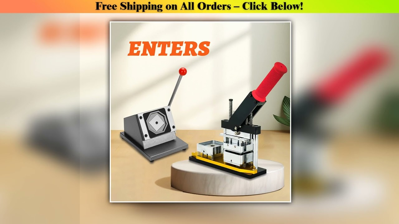 50x50mm Rotating Manual Making Square Refrigerator Badge Machine Refrigerator Magnets/Badge Pins