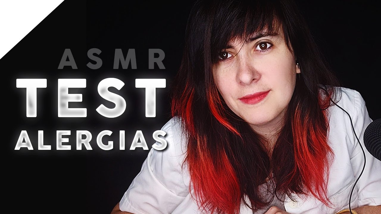 ✅ Test de Alergias | Roleplay Examen Médico Atención Personal | Zeiko ASMR
