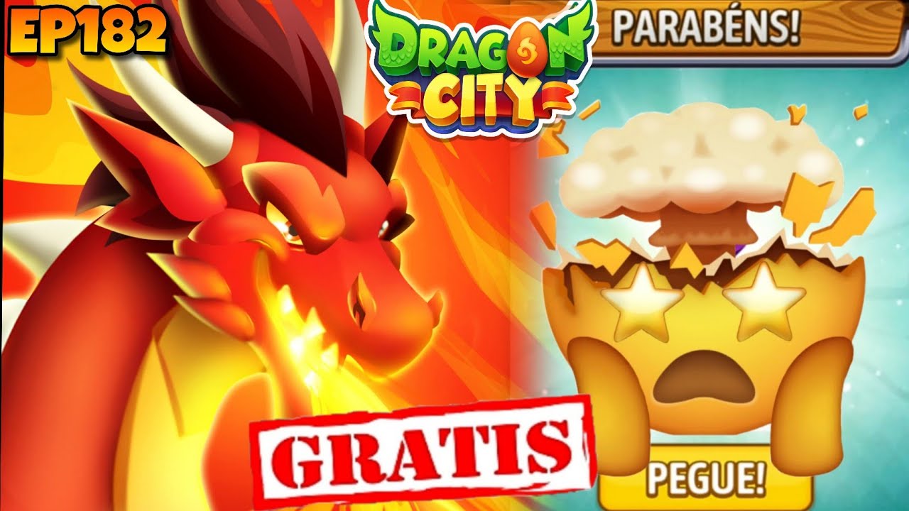 NOVO! C&Oacute;DIGIN DE FIM DE ANO GR&Aacute;TIS!🤩🔥 - EP182 DRAGON CITY