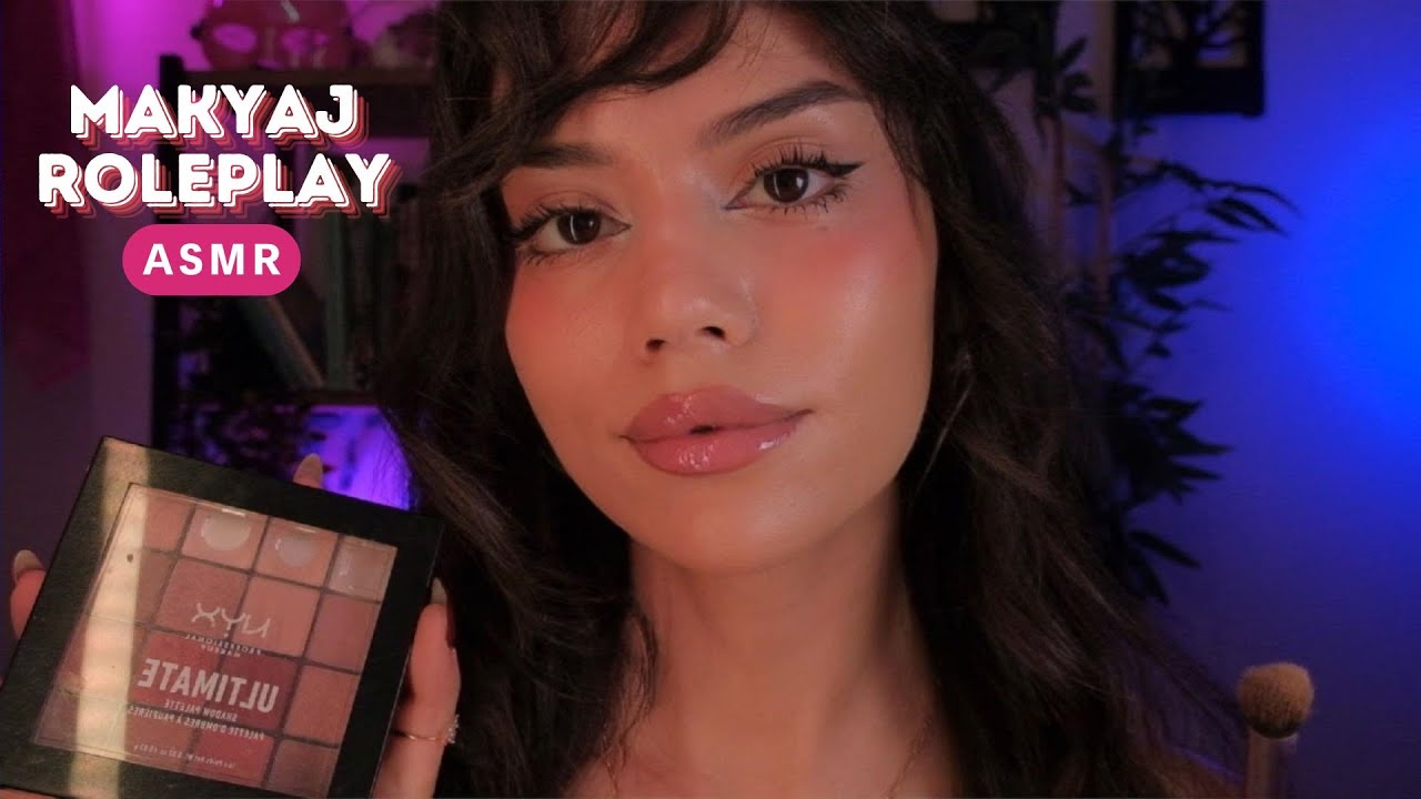 ASMR - Date Makyajını Yapıyorum 😍 En Yumuşak Seslerle ASMR