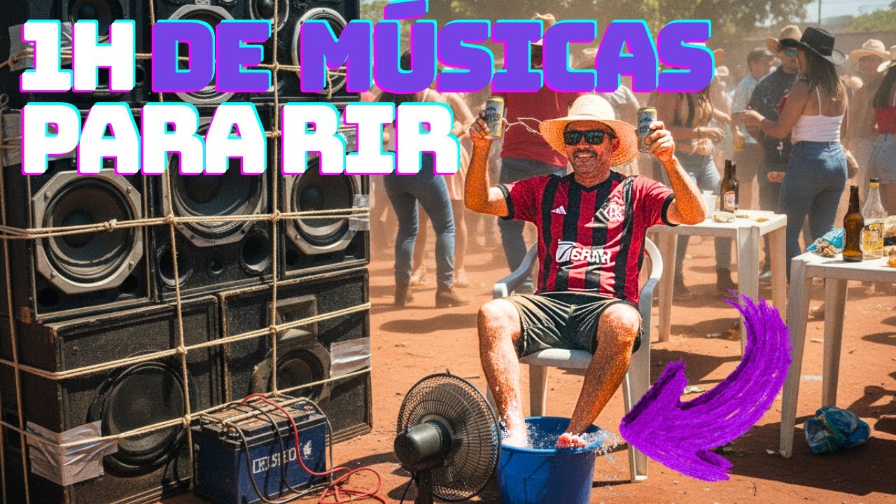 MÚSICA PARA FAXINA 🧹 1h com As melhores musicas engraçadas e Animadas do Forronejo.
