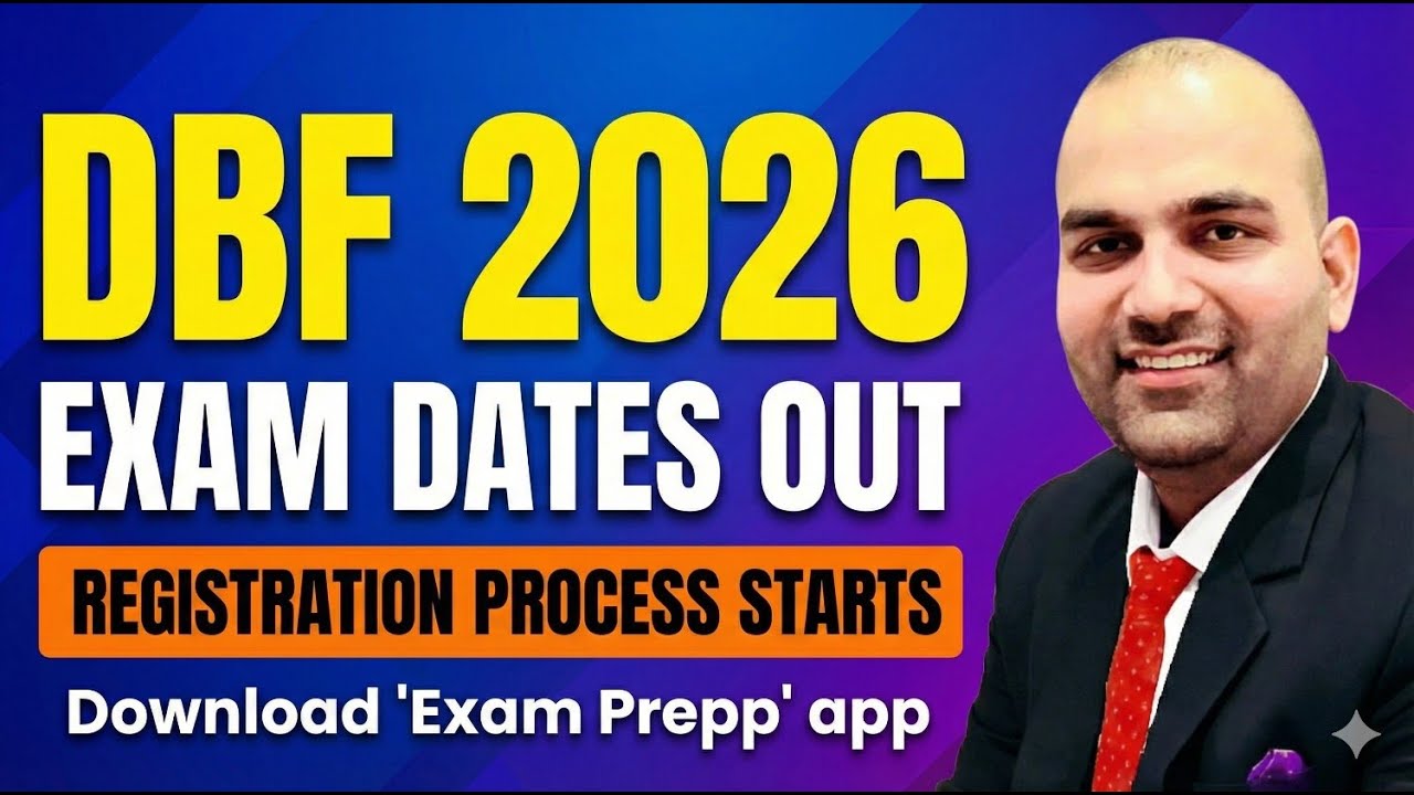 🚨 DBF 2026 Notification OUT! Exam Dates & Registration Details #dbf #iibf #dbf_exam_2026 #examprepp