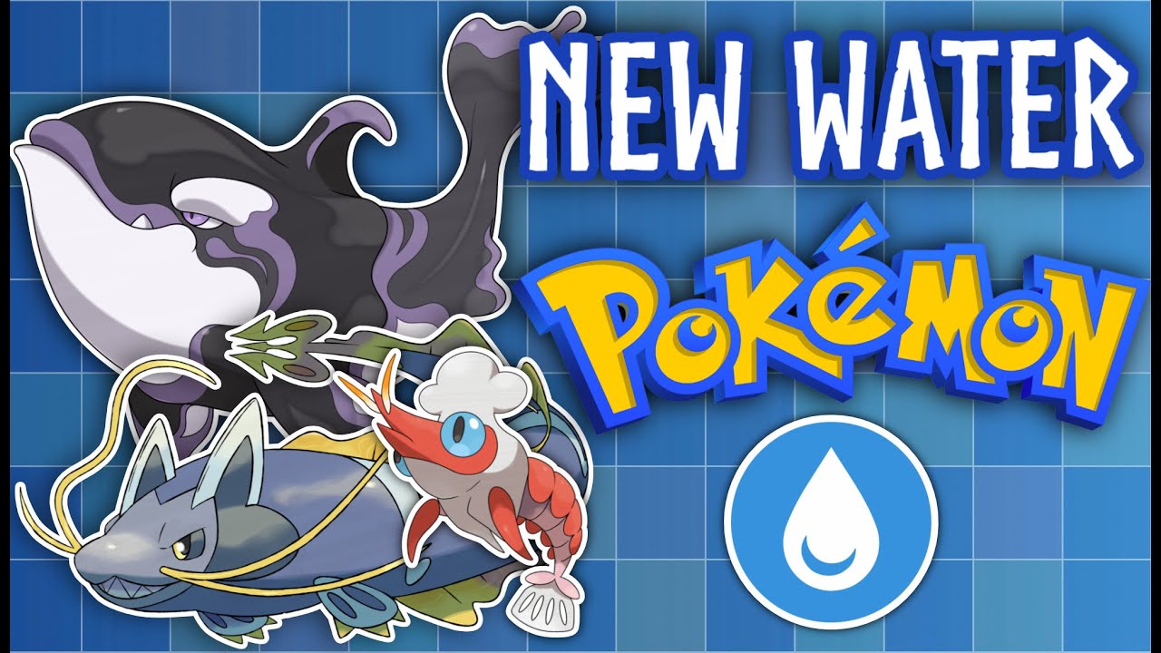 Making Brand NEW Water Pokémon!