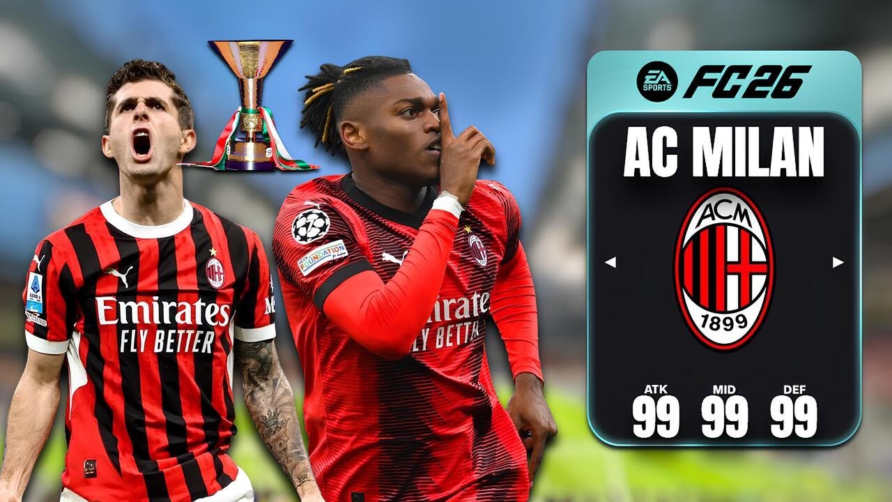 🔥&Uacute;jra NAGGY&Aacute; TETTEM az AC Milant az FC 25-ben!⚽🏆