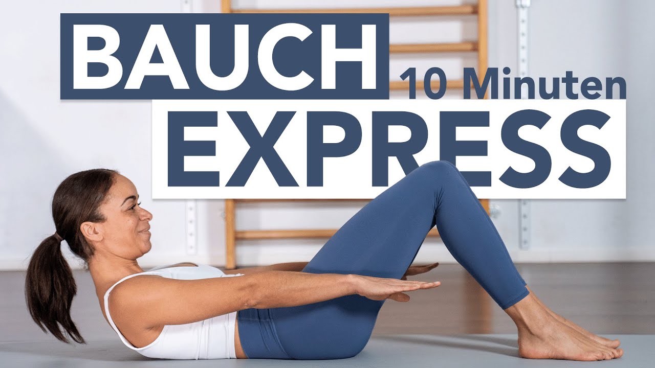 10min Bauch-Express: Kurzes & intensives Bauch-Workout