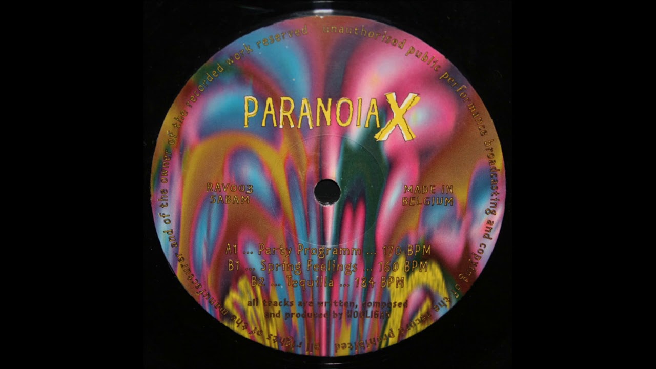 Paranoia X ‎– Spring Feelings 1994