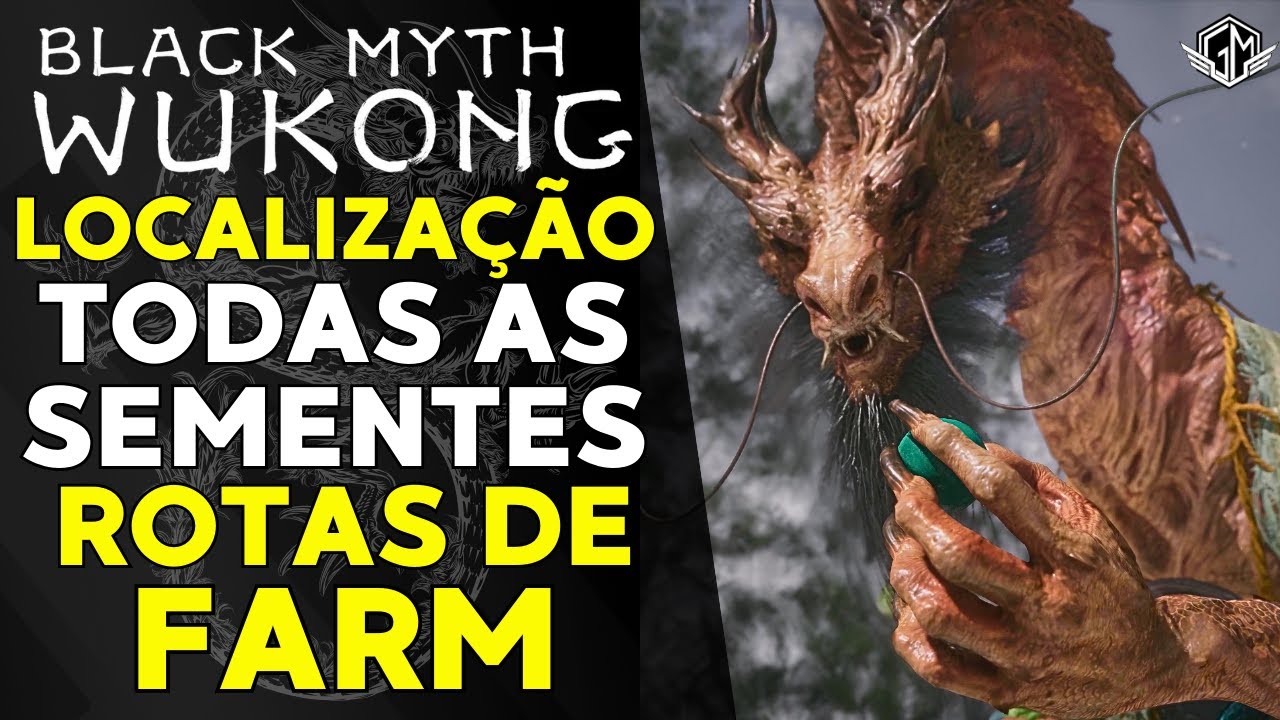LOCALIZAÇÃO DE TODAS AS SEMENTES E ROTAS DE FARM EM WUKONG