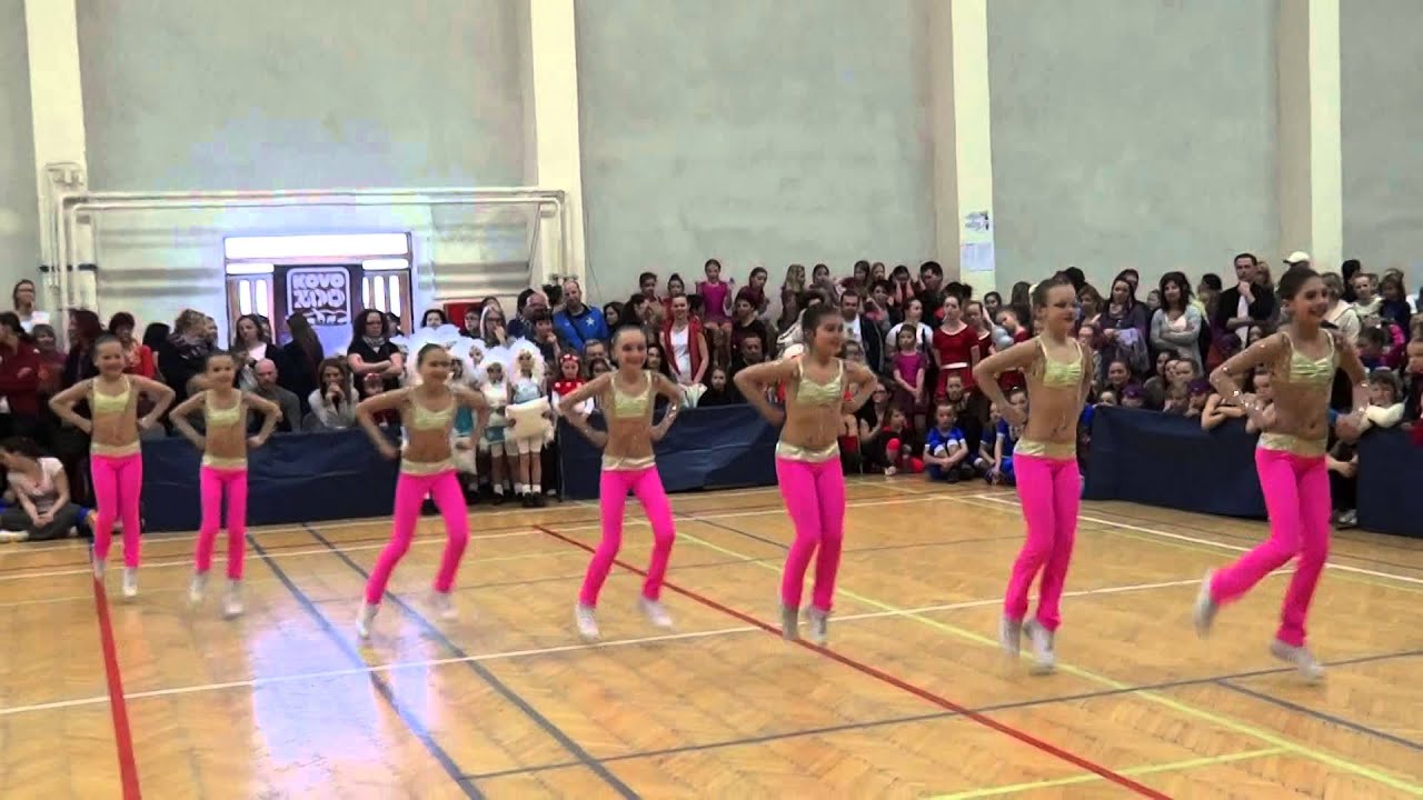 Aerobik klub Zlín - Aerobic Tour Uherský Ostroh 28. 3. 2015 - kategorie Kids 8-10let technická