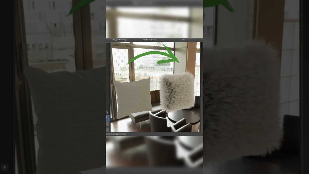 How to Use Hair and Fur Modifier In 3dsmax.  #3dsmax #3dmodeling #3d #3dmodelingtutorial #3dmax