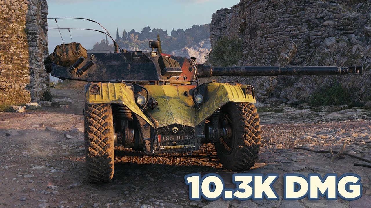Panhard EBR 105 • Лёгкость и Сила • World of Tanks