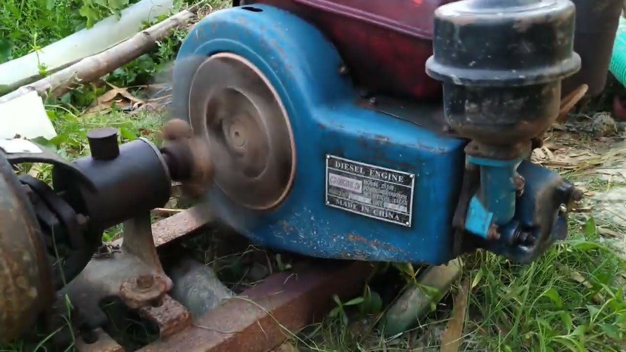 China 4hp diesel engine review || CD Trycycle...💝@SOUMENLOSER