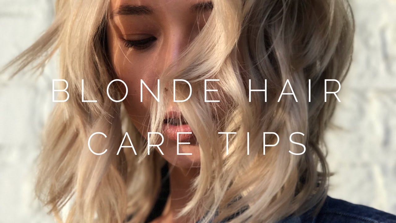 How To Care For Blonde Hair - Top 10 Tips For Hair Care | Aja Dang