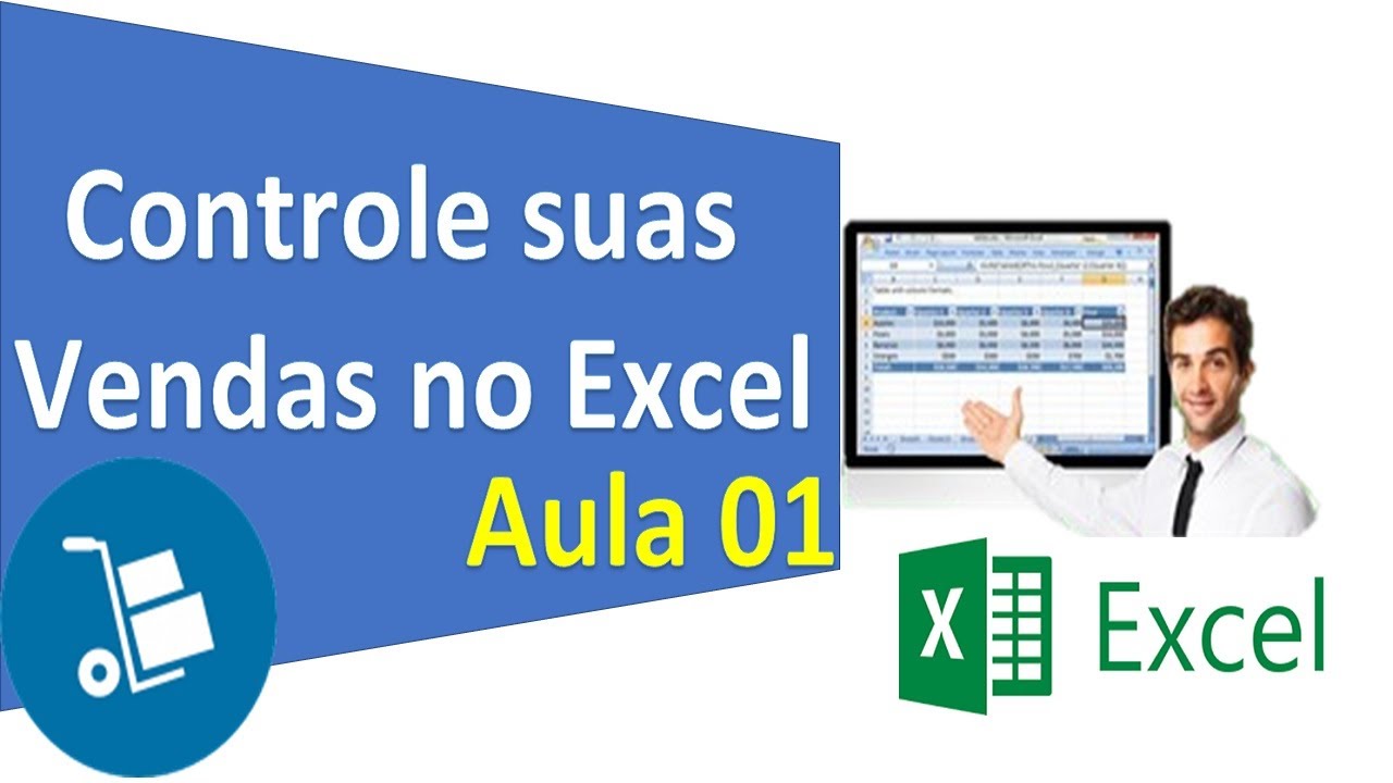 Como Criar Programa no Excel para Controle de Estoque com Tela de Vendas Parte 1