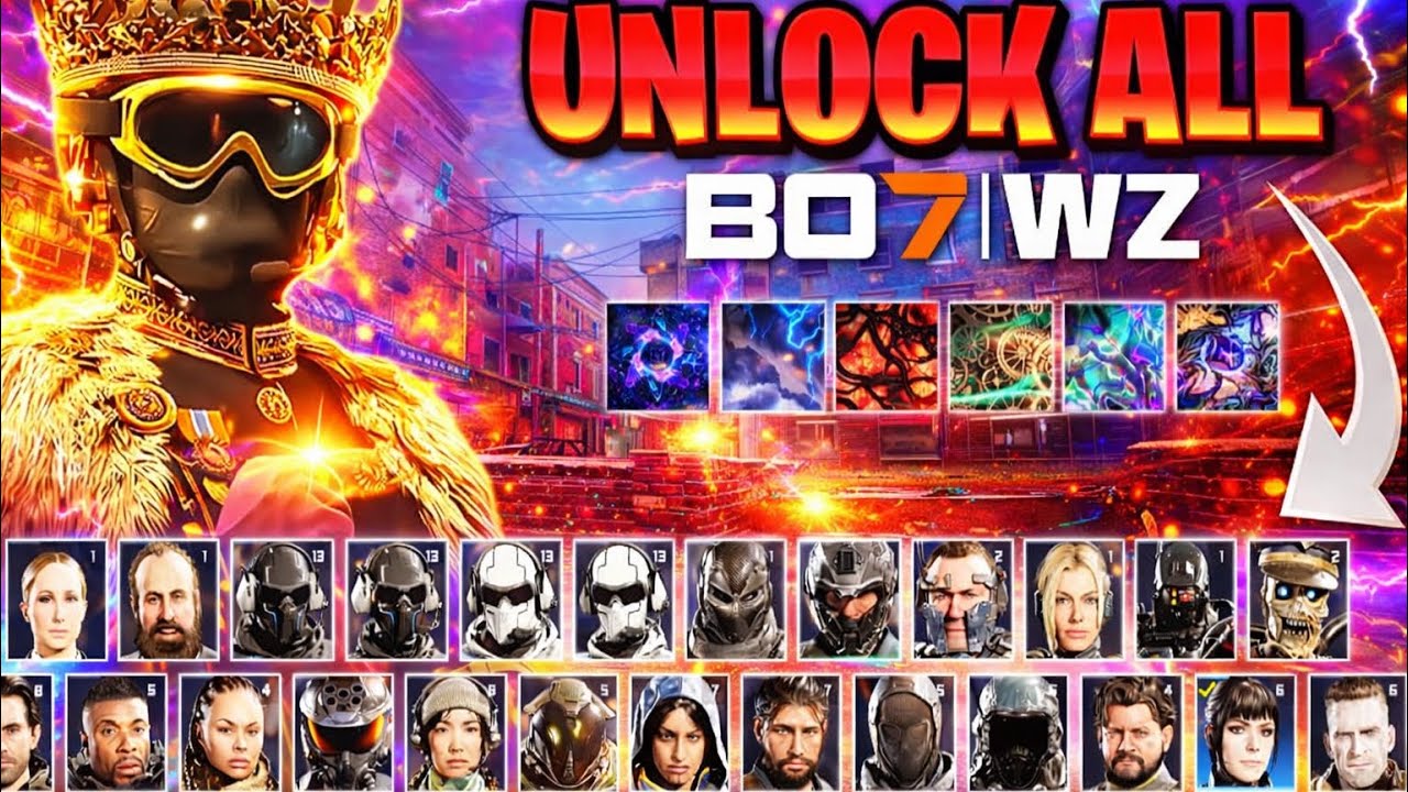 Call of Duty Unlock Tool | Lobby Unlock All  - BO7 & BO6 & MW2 & MW3 & Warzone 