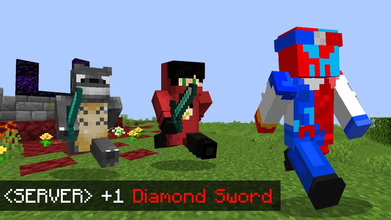 Minecraft Manhunt, But The Hunters are OP