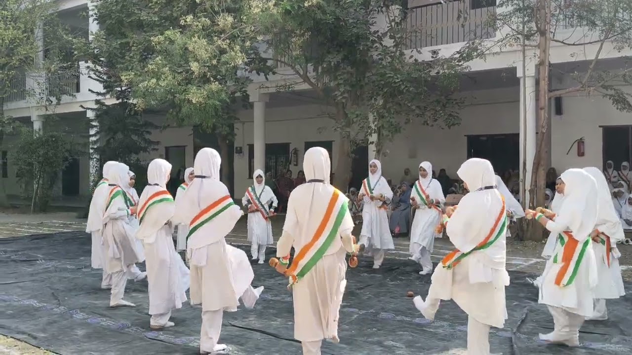 Republic day 2026:Human Age Gulshan e Atfal Urdu and English Medium school Gulbarga.