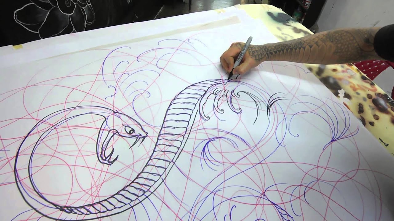 Serpiente en Olas   Composición sobre Infinitos   Cesar Figueroa
