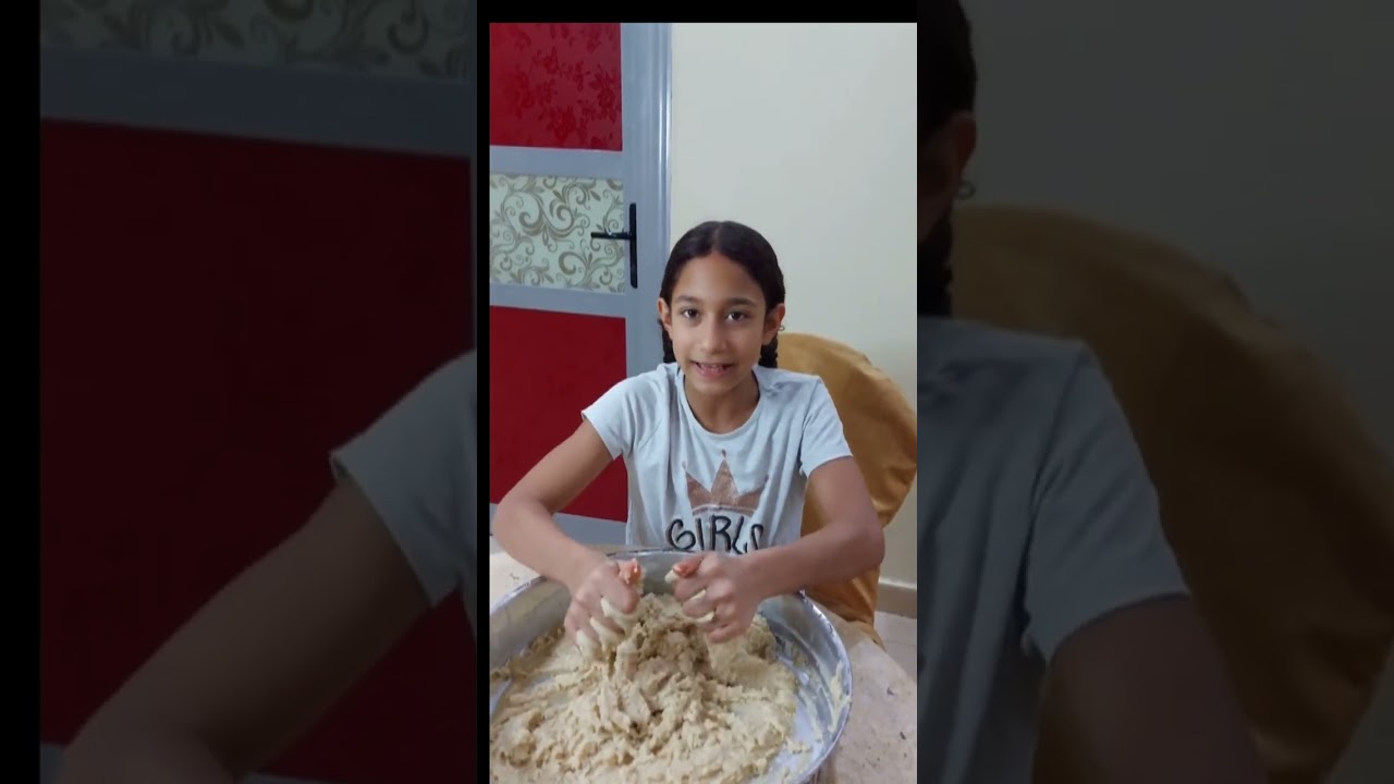 احلى كحك العيد فى الدنيا مع أصغر شيف مريومة ❤