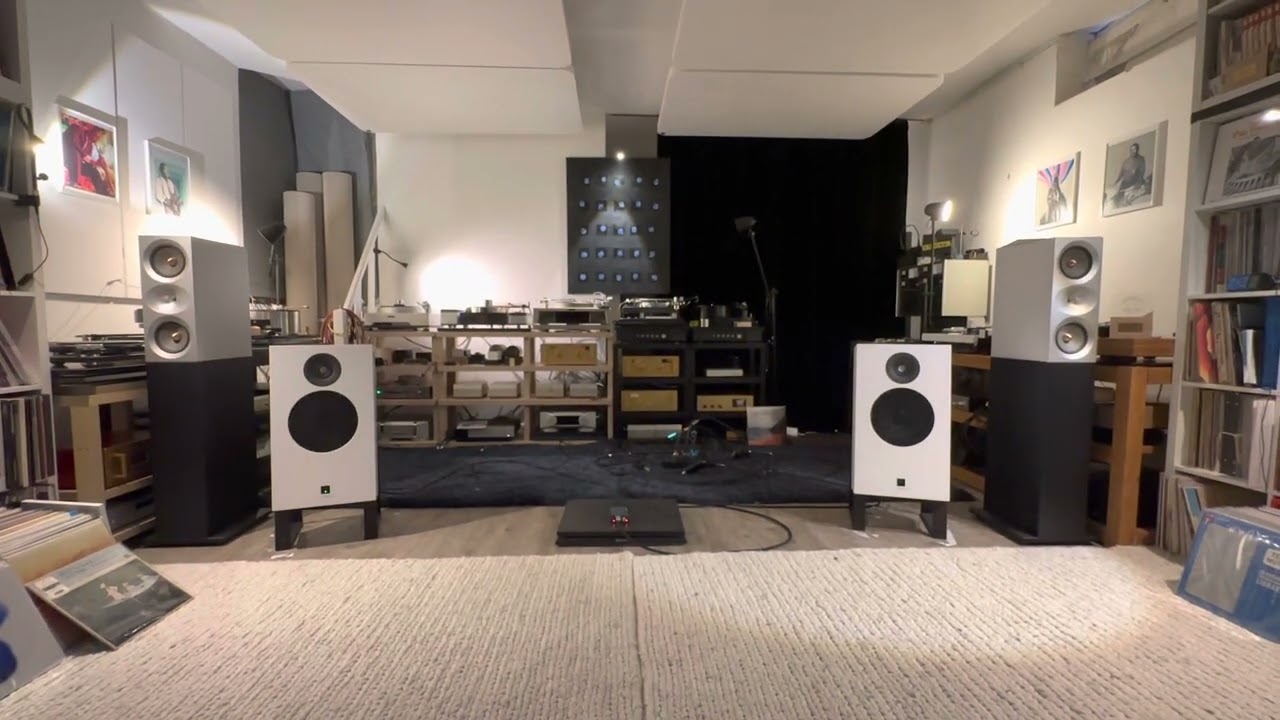 Enceintes actives Lyravox Karlos & Emerson Wattson Digital (Carl Craig inside)