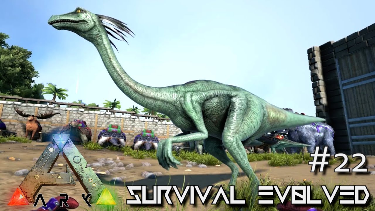 ARK: Survival Evolved - TAMING GALLIMIMUS NEW DINO UPDATE !!! - SEASON 3 [S3 E22] (Gameplay)