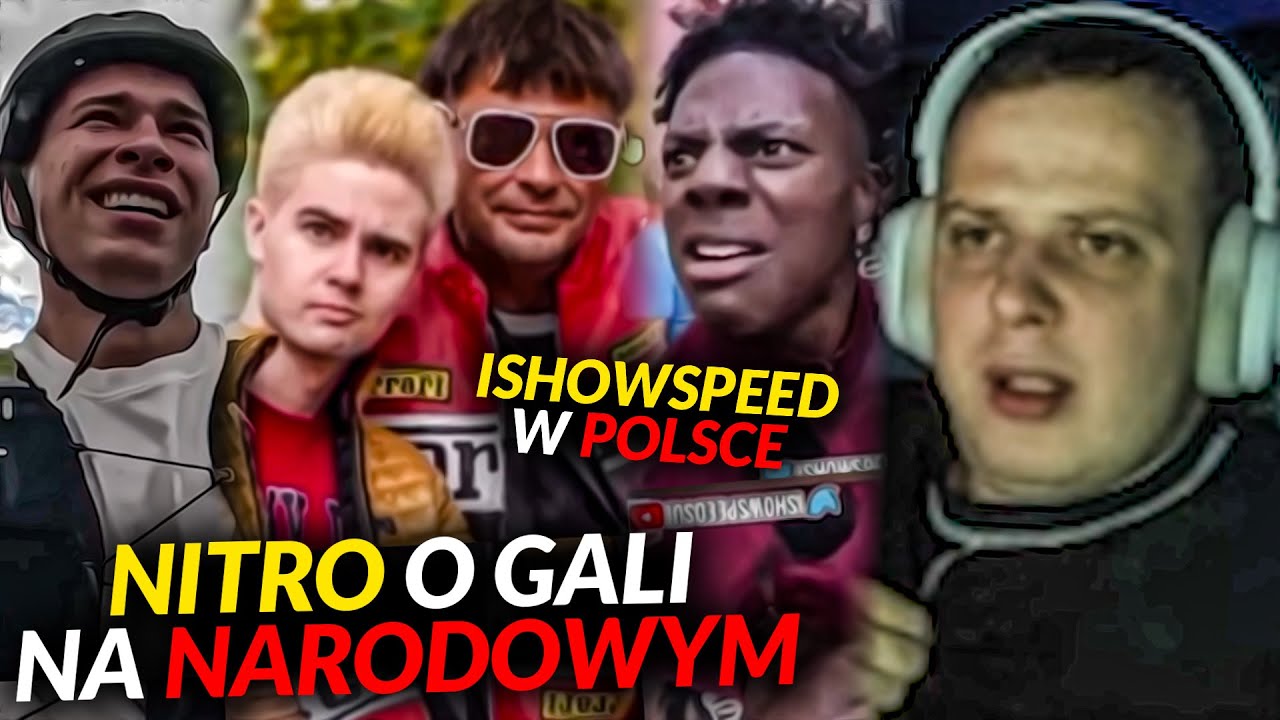 NITRO O GALI NA NARODOWYM, ISHOWSPEED W POLSCE, MEGAKOT, FRIZ