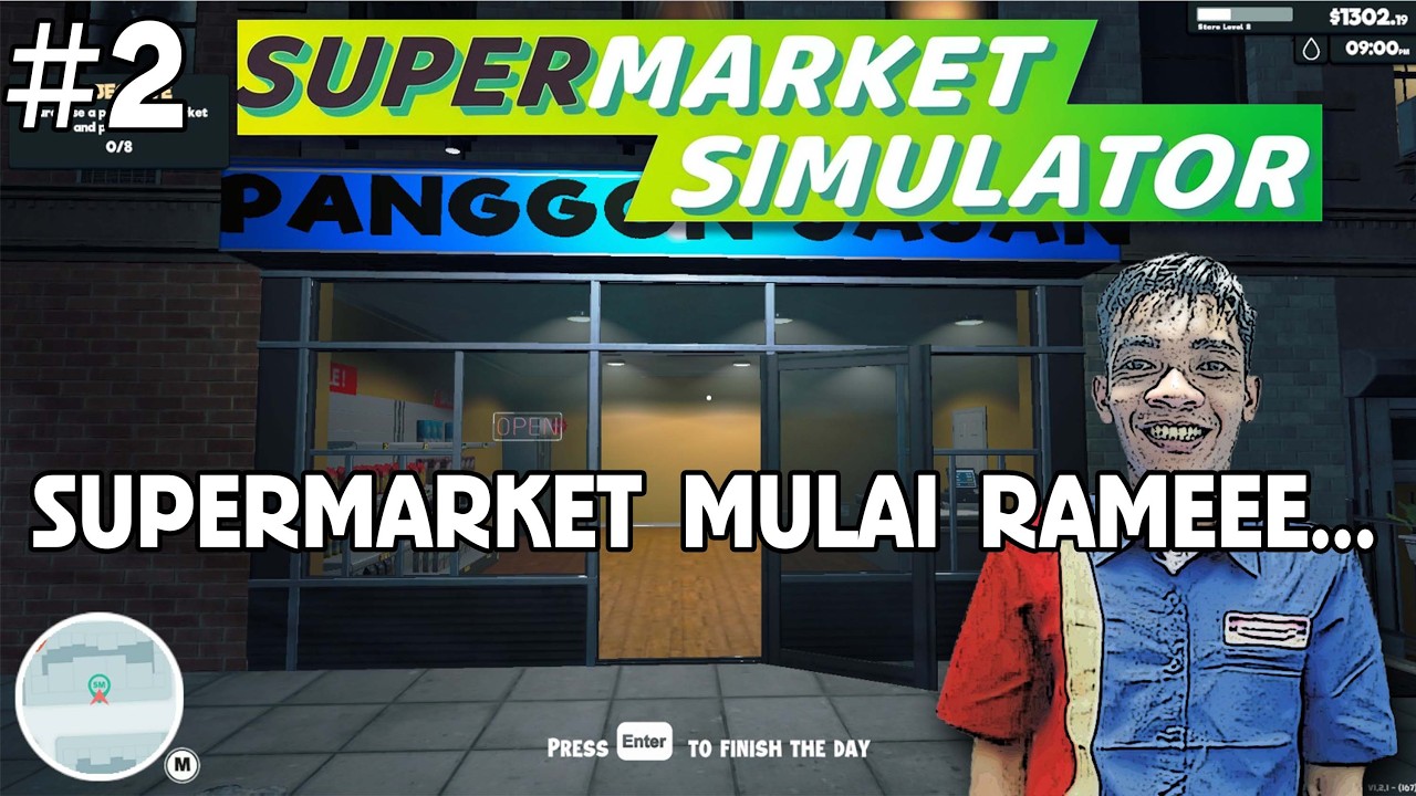 Memperluas Super Market & Memberi Banner Nama #2